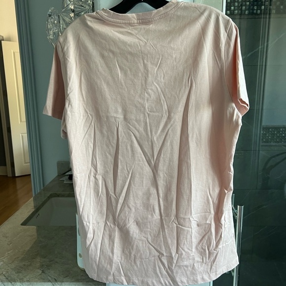 Moncler Metallic Logo Front Cotton T-Shirt - Picture 8 of 12